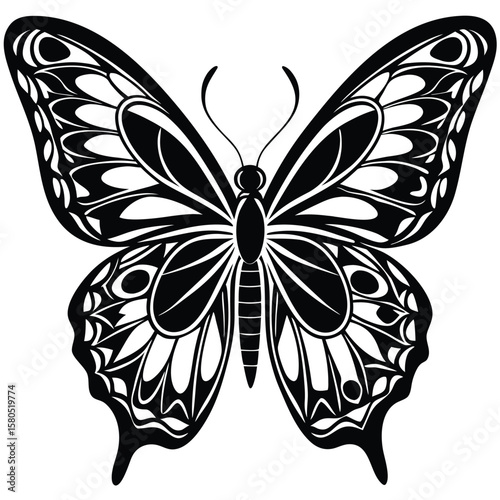 Butterfly Silhouette Vector