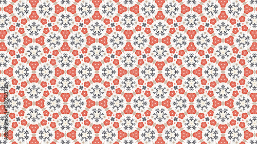 Seamless pattern Vector illustration great for wall decor.