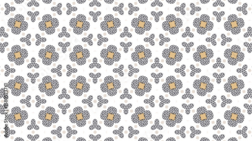 Seamless pattern Vector illustration great for wall decor.
