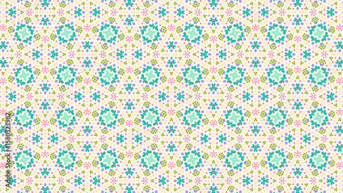 Seamless pattern Vector illustration great for wall decor.