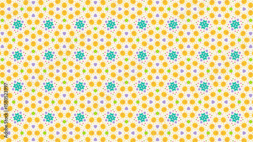 Seamless pattern Vector illustration great for wall decor.