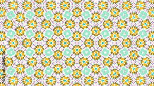Seamless pattern Vector illustration great for wall decor.