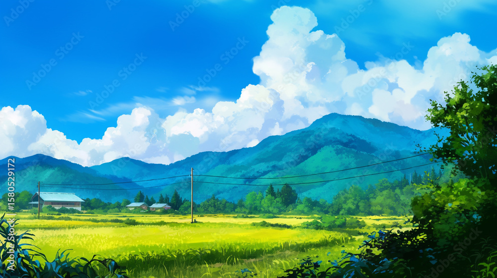 田舎風景」の写真素材 | 3,552,585件の無料イラスト画像 | Adobe Stock