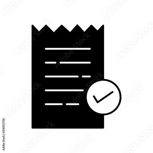 Bill Pay Online Payment Expenses Line Icon