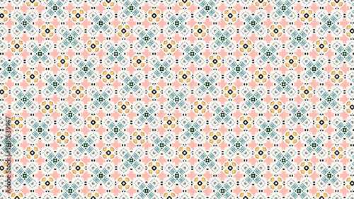 Seamless pattern Vector great for fabric and wall decor.