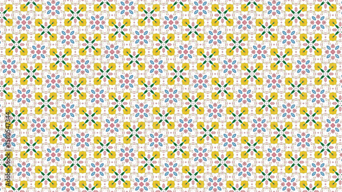 Seamless pattern Vector great for fabric and wall decor.