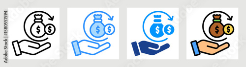 Financial Backup Icon