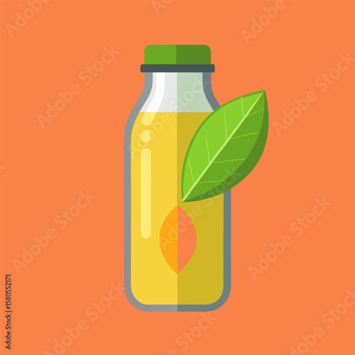 illustration of a bottle of juice