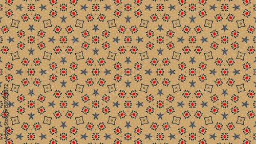 Seamless pattern Vector illustration great for fabric and wall decor Creative texture for fabric, textile.
