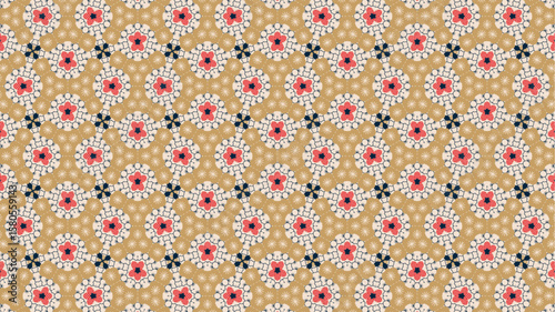 Seamless pattern Vector illustration great for fabric and wall decor Creative texture for fabric, textile.