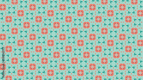 Seamless pattern Vector great for fabric and wall decor.
