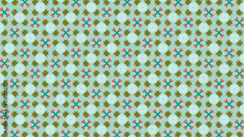 Seamless pattern Vector great for fabric and wall decor.