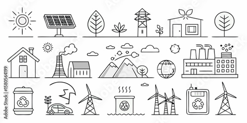 landmarks and monuments vector 