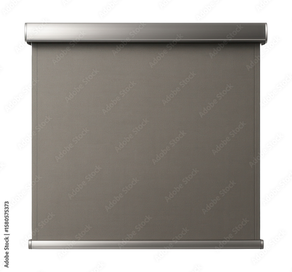 Fototapeta premium Outdoor roller blinds made from weather-resistant material for shading a balcony or terrace.
