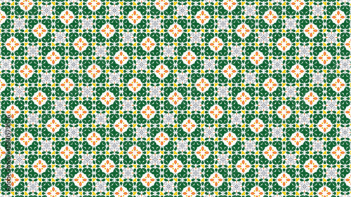 Seamless beautiful digital pattern and shirt textile design.