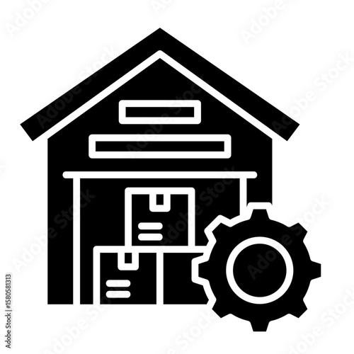 Inventory Management  Icon Element For Design