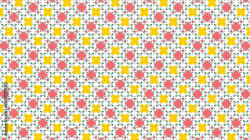 Seamless beautiful digital pattern and shirt textile design.