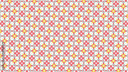 Seamless beautiful digital pattern and shirt textile design.