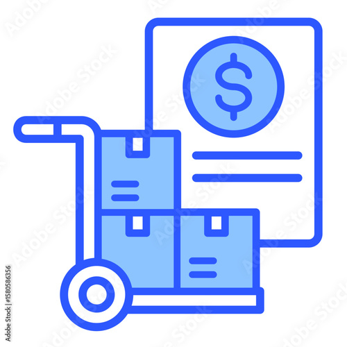 Purchase Order  Icon Element For Design