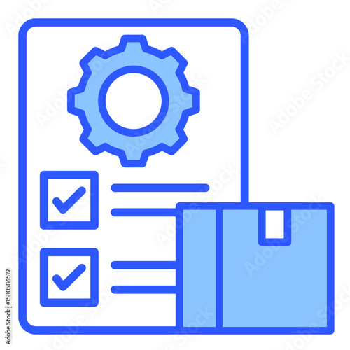 Production Planning  Icon Element For Design