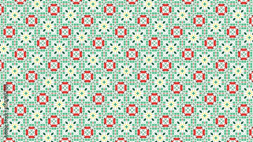 Seamless beautiful digital pattern and shirt textile design.