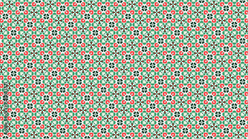 Seamless beautiful digital pattern and shirt textile design.