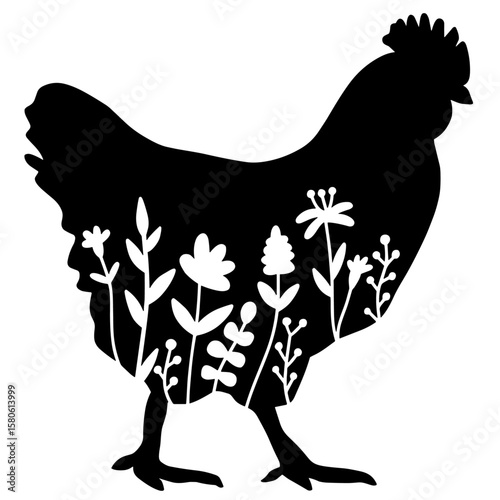 Frango floral