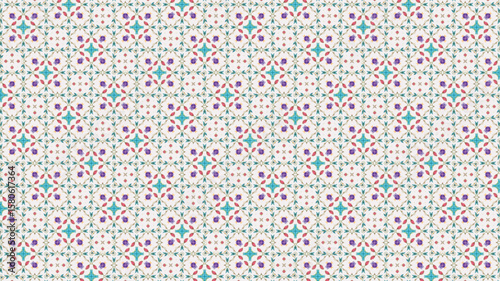 Geometric abstract floral Seamless abstract beautiful digital pattern for home decor fashion and digital print.