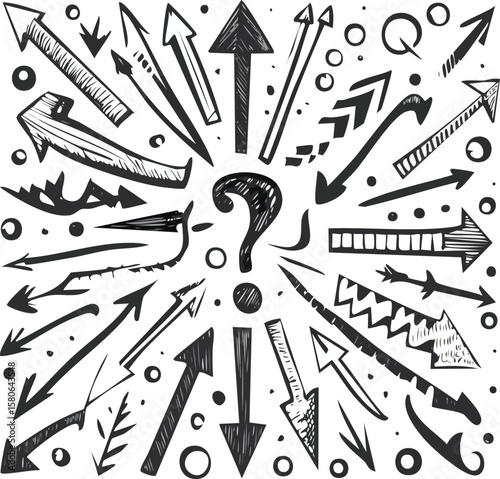 Abstract grunge background with seamless circle pattern and industrial vector elements