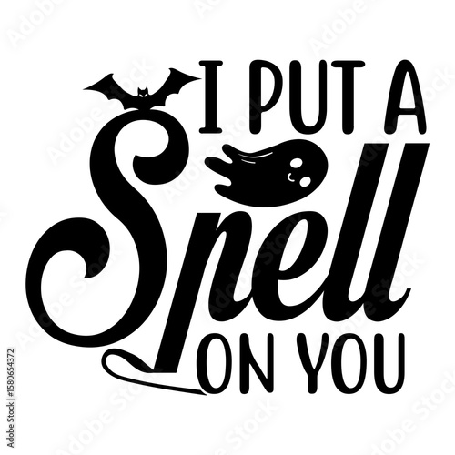 I put a spell on you SVG Design
