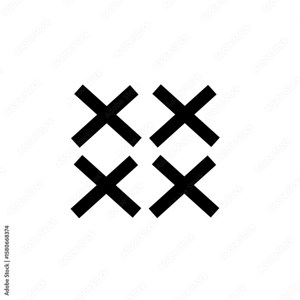 Obraz premium Memphis design elements 