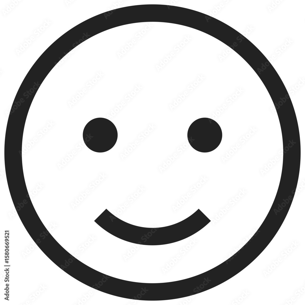 Fototapeta premium 웃고 있는 이모티콘