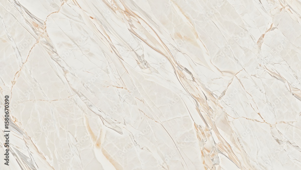 Fototapeta premium Abstract Marble Texture Background - Beige and Gold Veins