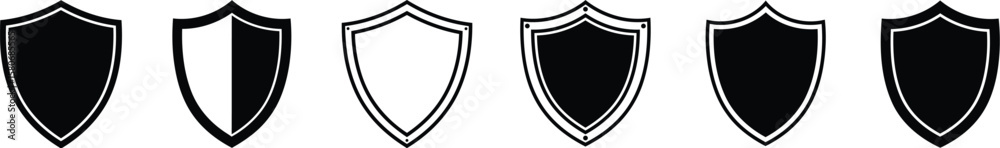 Shield Icons Vector Set – Minimalist Protection, Security, and Antivirus Symbols in Solid and Outline Styles for App UI, Web, and Privacy Designs Shield Icons Vector Set – Minimalist Protection, Security, and Antivirus Symbols in Solid and Outline Styles for App UI, Web, and Privacy Designs