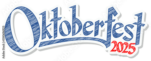scribble header with text Oktoberfest 2025