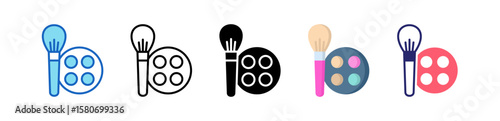 Blush Multiple Style Icon Set Collection. 