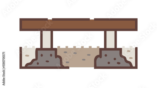 Foundation construction building house home architecture structure support base engineering design plan 100 char
