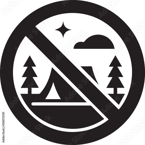 Yellow attention triangle with black sailing boat icon, a web button design symbol for road hazard safety