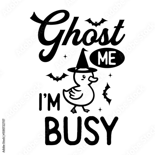 Ghost me i’m busy SVG Design
