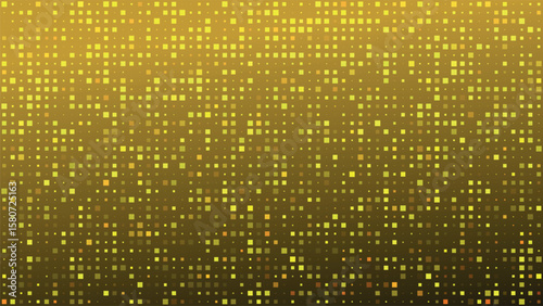 Gradient Pixel Art Background. Abstract Dark Pattern Game Texture. Digital Vector Geometric Sunrise. Tech Business Gorizontal Graphic Template. Mosaic Retro Blur Dsktop. Grain Noise Effect Cover.