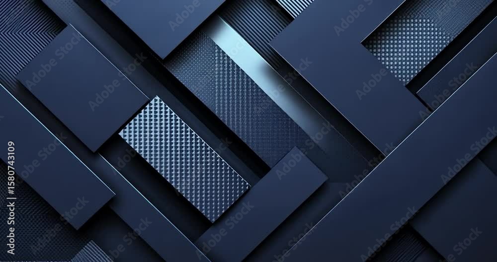 abstrack background of blue glass