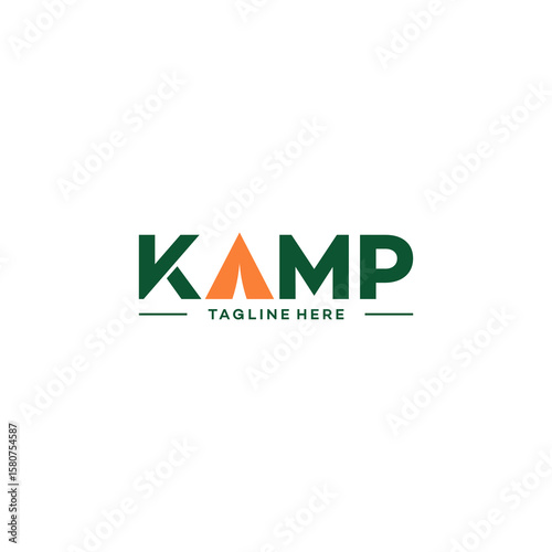 Free Download vector logo camp - GFXLoad