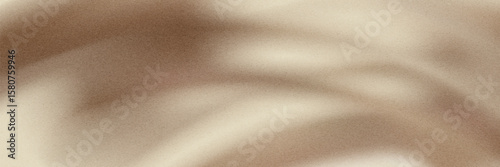 Dark brown gradient mesh bg with noise as a seamless pattern. Soft mocha mousse color abstract vector illustration with watercolor effect and texture. Blurred vector background