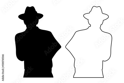 man silhouette 2
