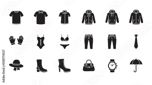 Fashion Essentials A Silhouette Collection of Clothing and Accessories