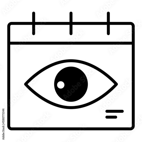 calendar eye icon
