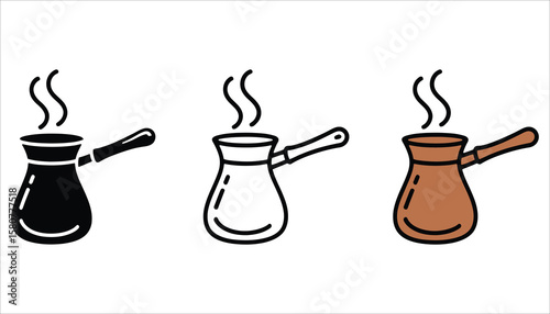 Turkish Coffee Pot Icon