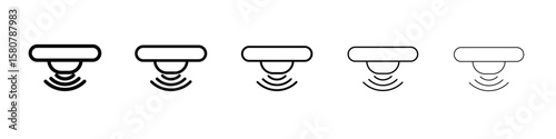 Infrared icon symbol, logo illustration. Pixel perfect vector graphics