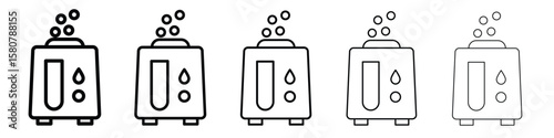 Humidifier icon symbol, logo illustration. Pixel perfect vector graphics