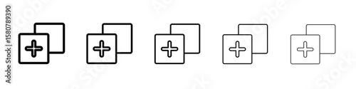Drag and drop icon symbol, logo illustration. Pixel perfect vector graphics